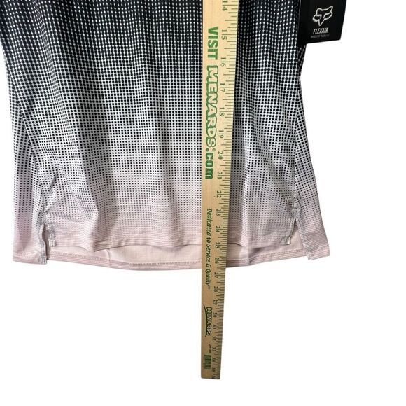 Small pink/black Fox Racing Women Flexair short Sleeve Jersey - Picture 8 of 14